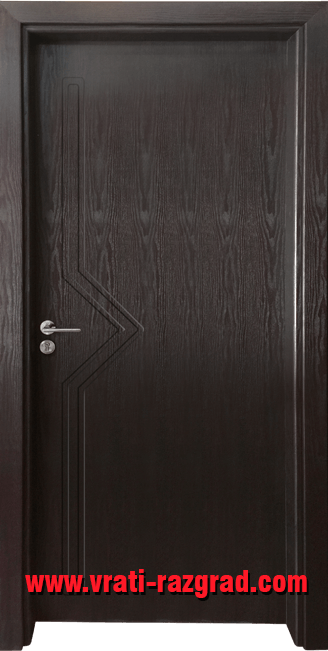 Интериорна врата Гама 201p, цвят Венге
